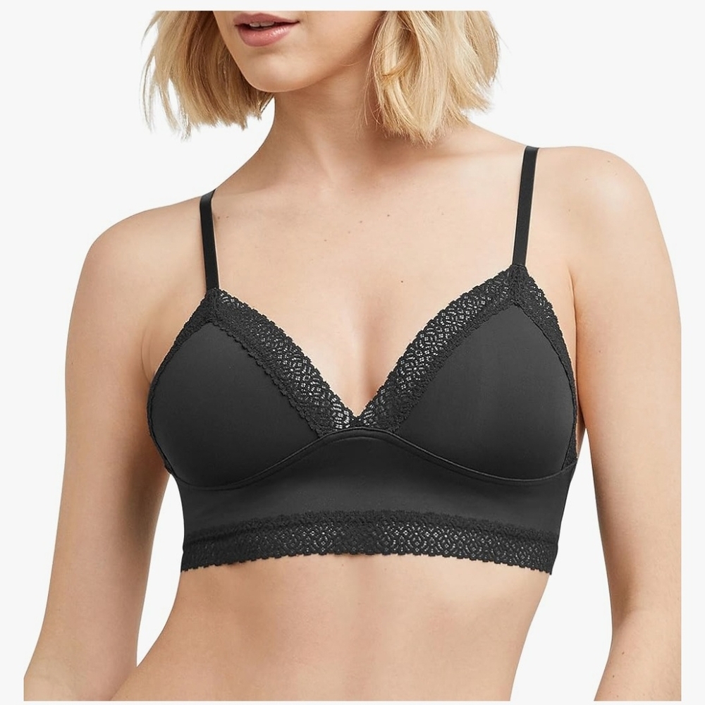 Maidenform Black Lace Detail Bra
